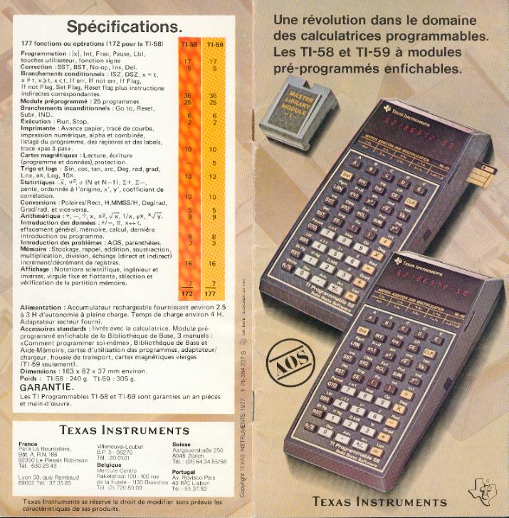 brochure Texas Instruments 59